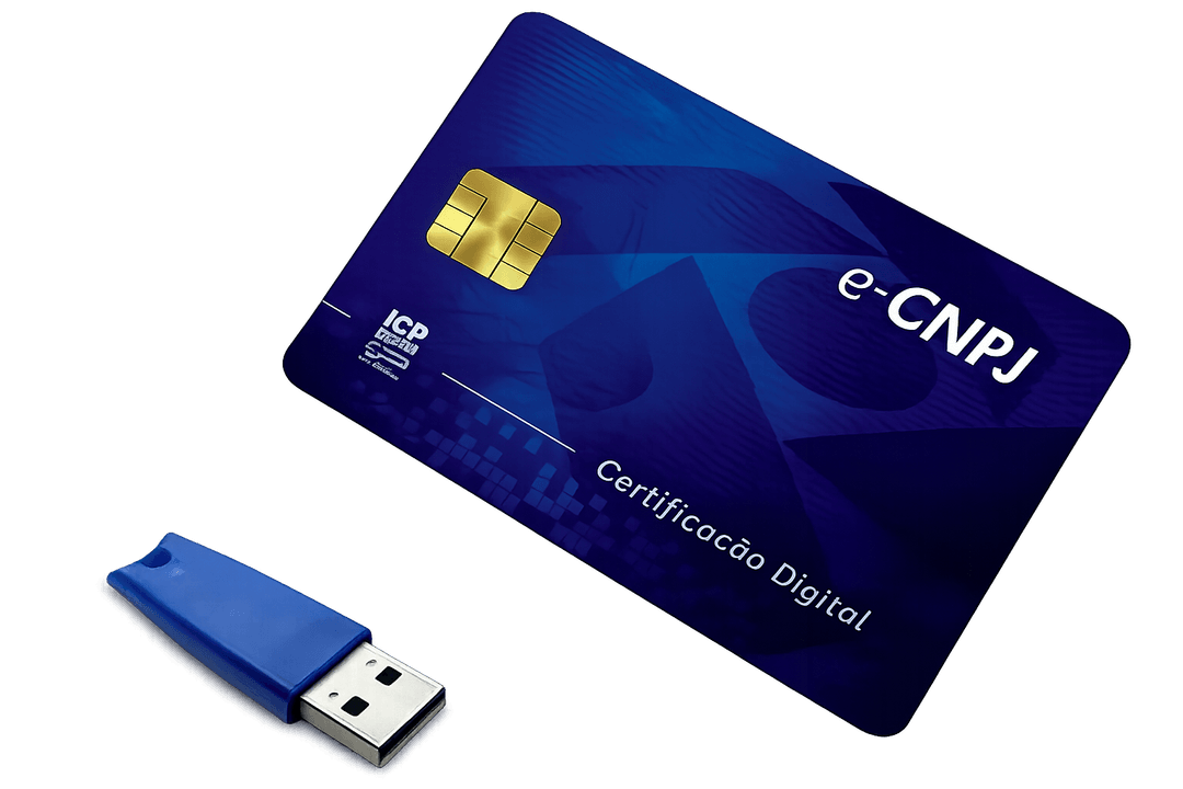 Certificado Digital e-CNPJ com token USB